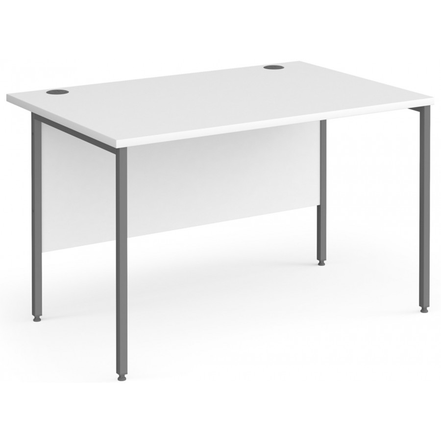 Harlow Straight Desk with H-Frame Leg